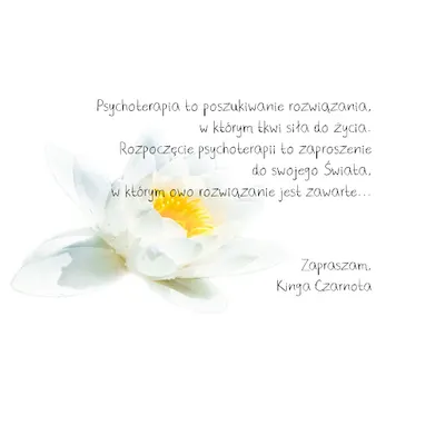 Gabinet Psychoterapii Kinga Czarnota